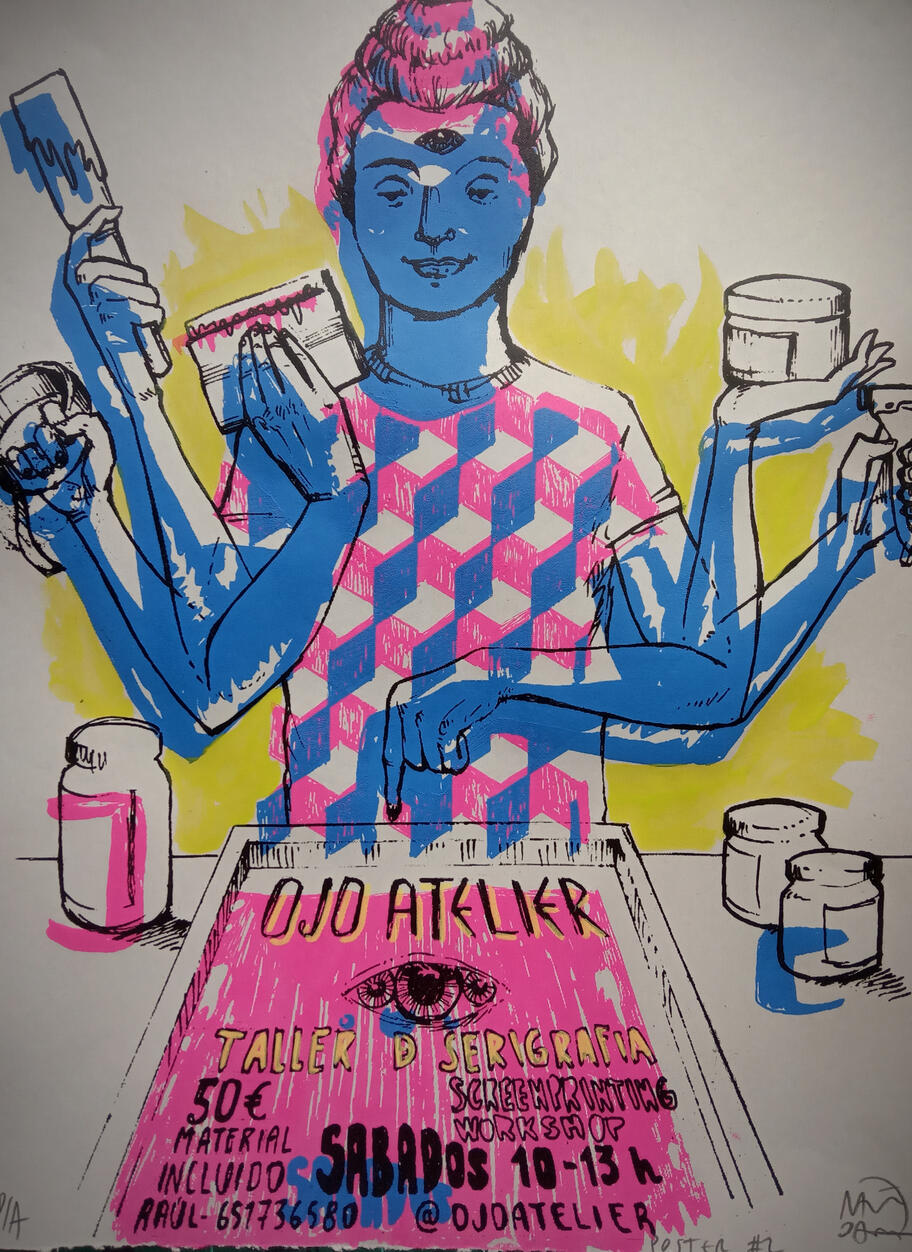 Cartel OJO ATELIER #2